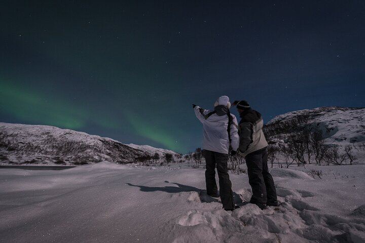 Chasse aux aurores à Tromsø en petit groupe de six personnes, avec un guide local (5/12)