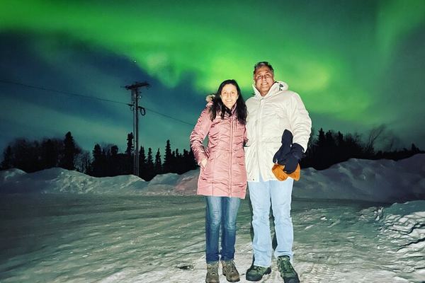 Private VIP Aurora Adventure from Fairbanks, Maximum 4 Guests