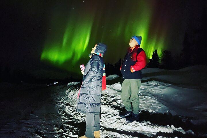 Aventure VIP privée Aurora, départ de Fairbanks, maximum 4 personnes (1/12)