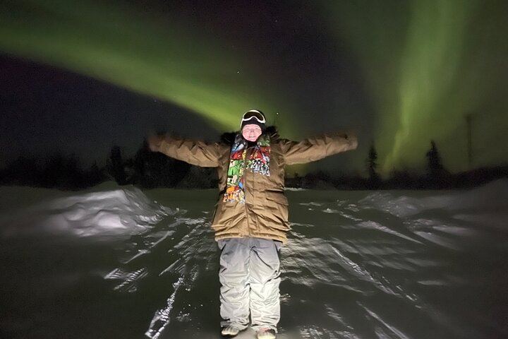 Aventure VIP privée Aurora, départ de Fairbanks, maximum 4 personnes (4/12)