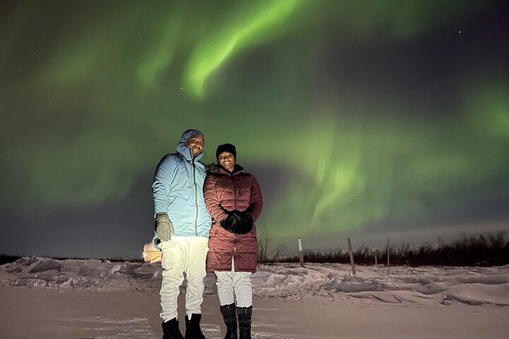 Aventure VIP privée Aurora, départ de Fairbanks, maximum 4 personnes (8/12)