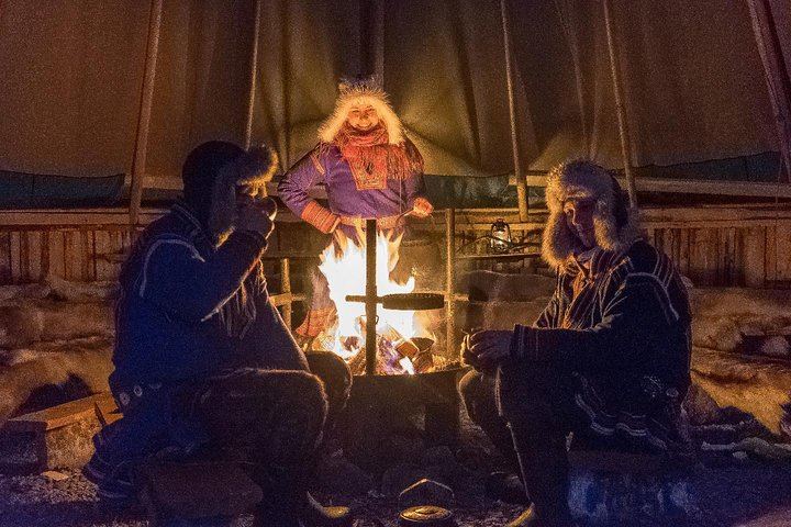Night Reindeer Sledding with Camp Dinner and a Chance of Aurora (9/12)