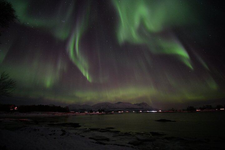 Eine Tour zur Beobachtung des Polarlichts in Tromsø, begleitet von Einheimischen aus Norwegen (8/8)