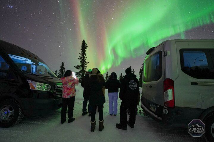 Expérience "SkyChase" pour observer les aurores boréales au départ de Fairbanks, avec photographie gratuite (7/12)