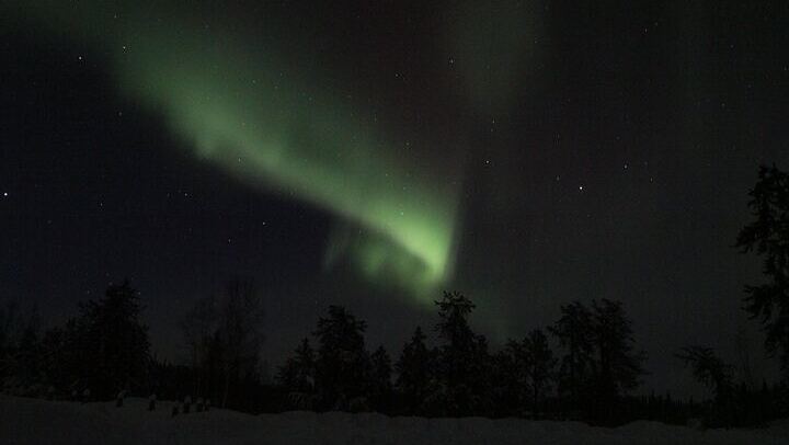 Yellowknife Aurora Hunting by Bus with Wilderness First Aid Guides (3/12)